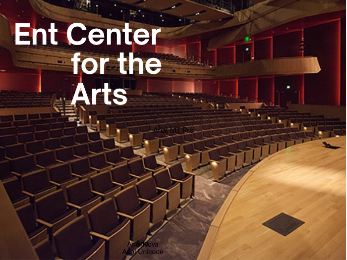 Ent Center for the Arts image and Logo